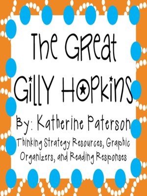 cover image of The Great Gilly Hopkins by Katherine Paterson